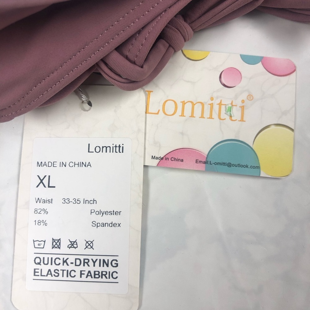 LOMITTI - 2 PIECE BIKINI - SIZE XL - Picture 3 of 7